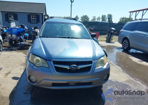 2008 Subaru Outback 2.5I/2.5I L.l. Bean Edition из США, поврежденный, VIN 4S4BP61C087333670